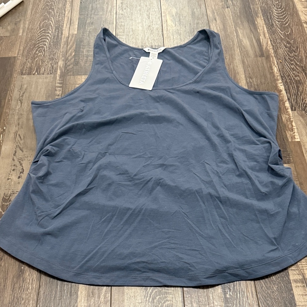 Athleta Slate‎ Blue Tank Top
